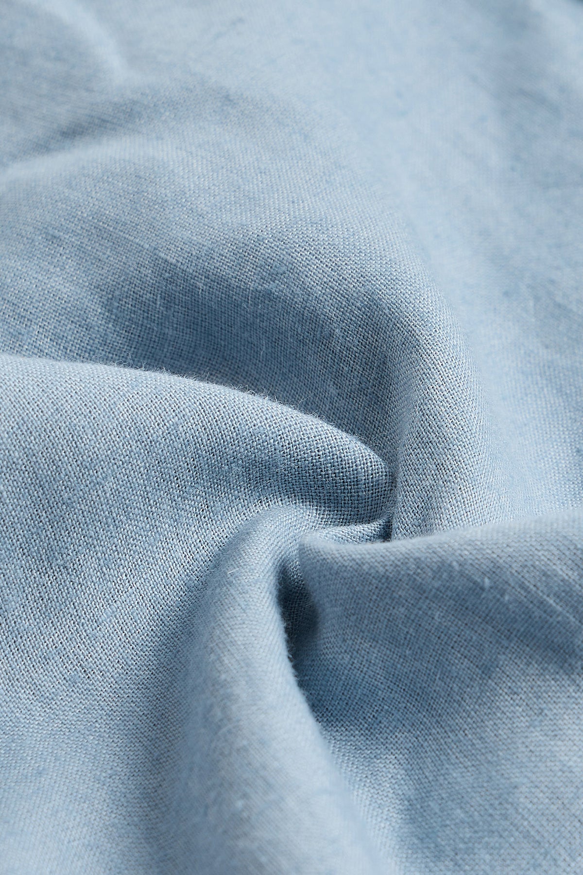 Sky Blue Pure Linen Shirt