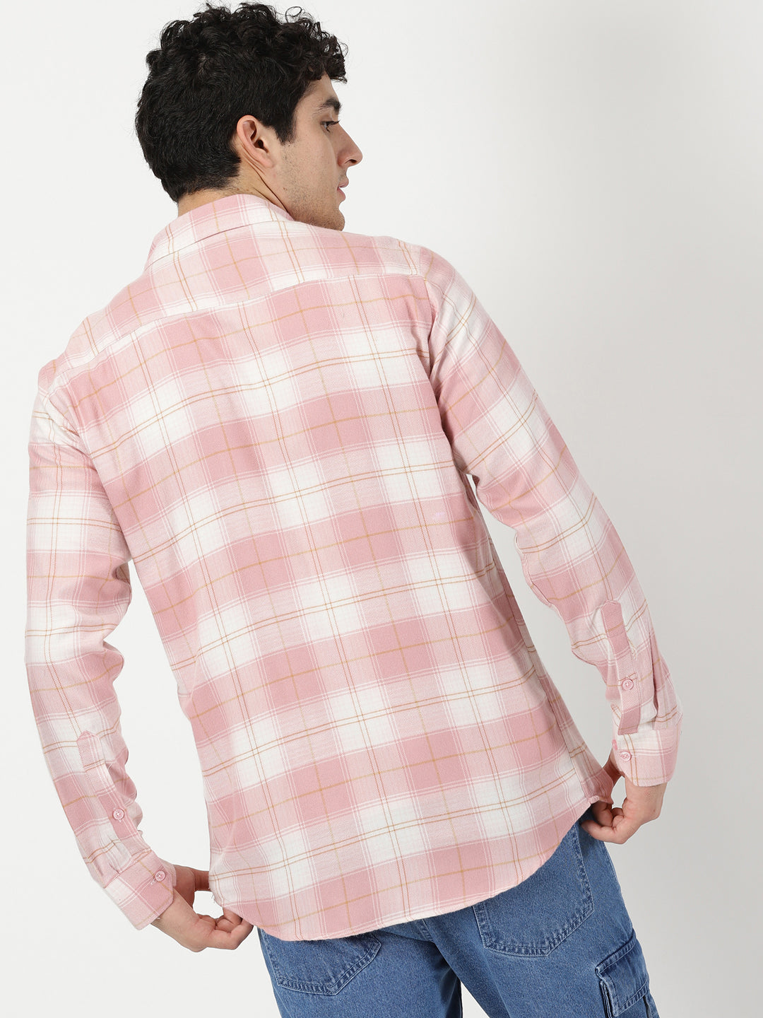 Pink Soft Flannel Shirt