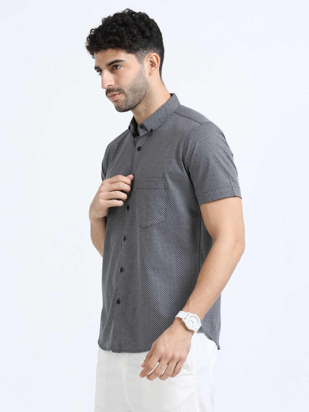 Buy Noir Classic Knit Men's Shirt Online