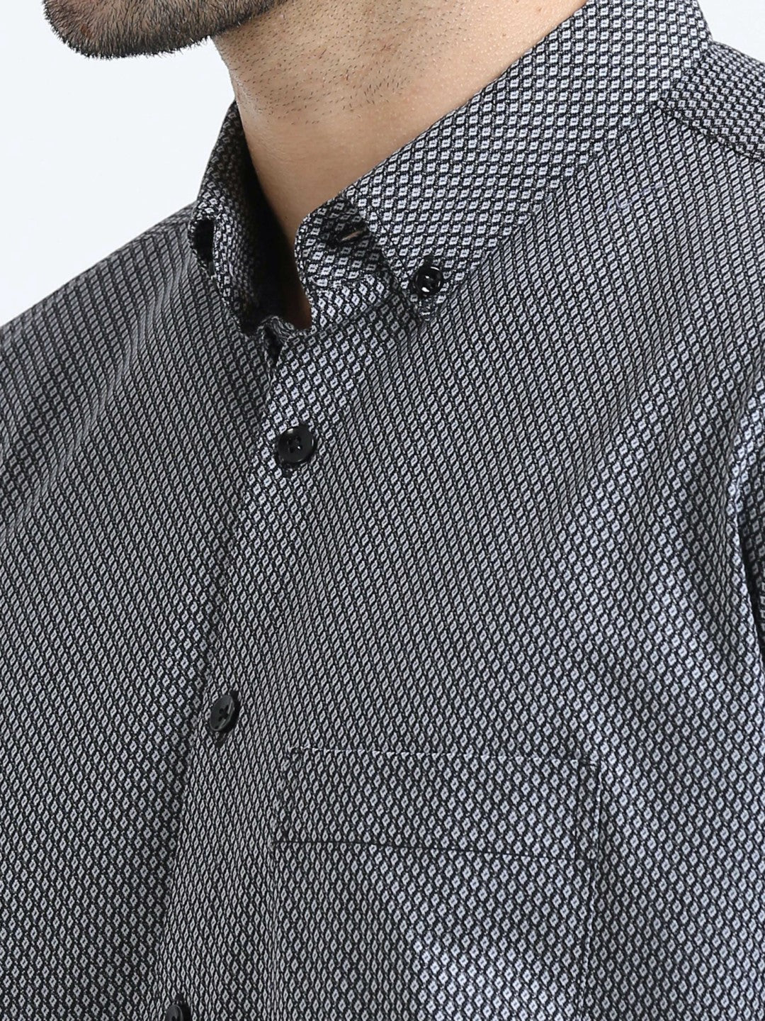 Buy Noir Classic Knit Men's Shirt Online