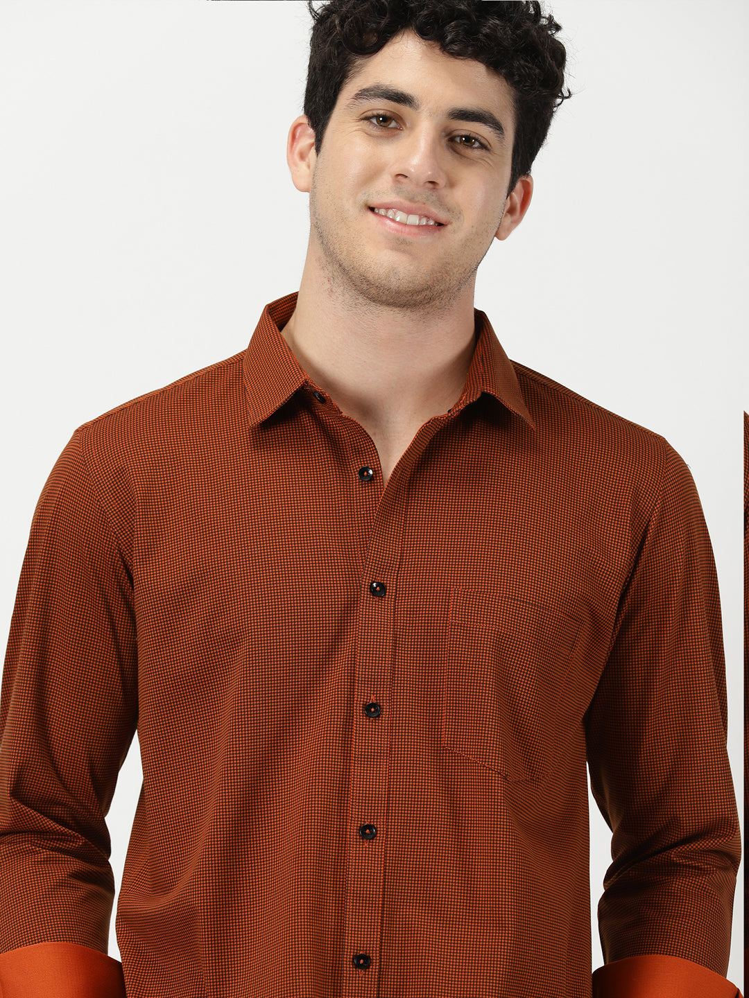 Tangerine Knit Shirt