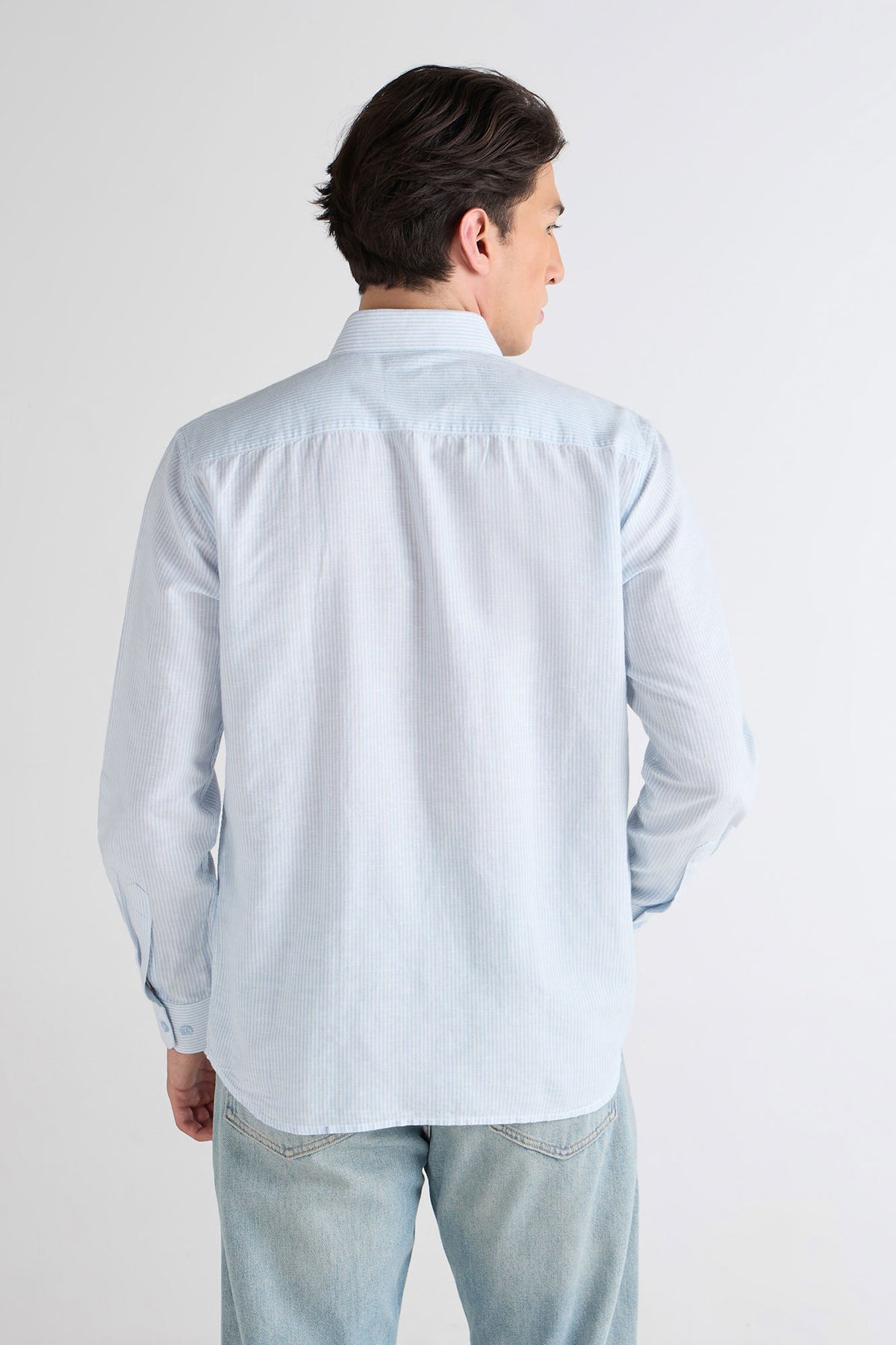 Fine Stripes Linen Shirt