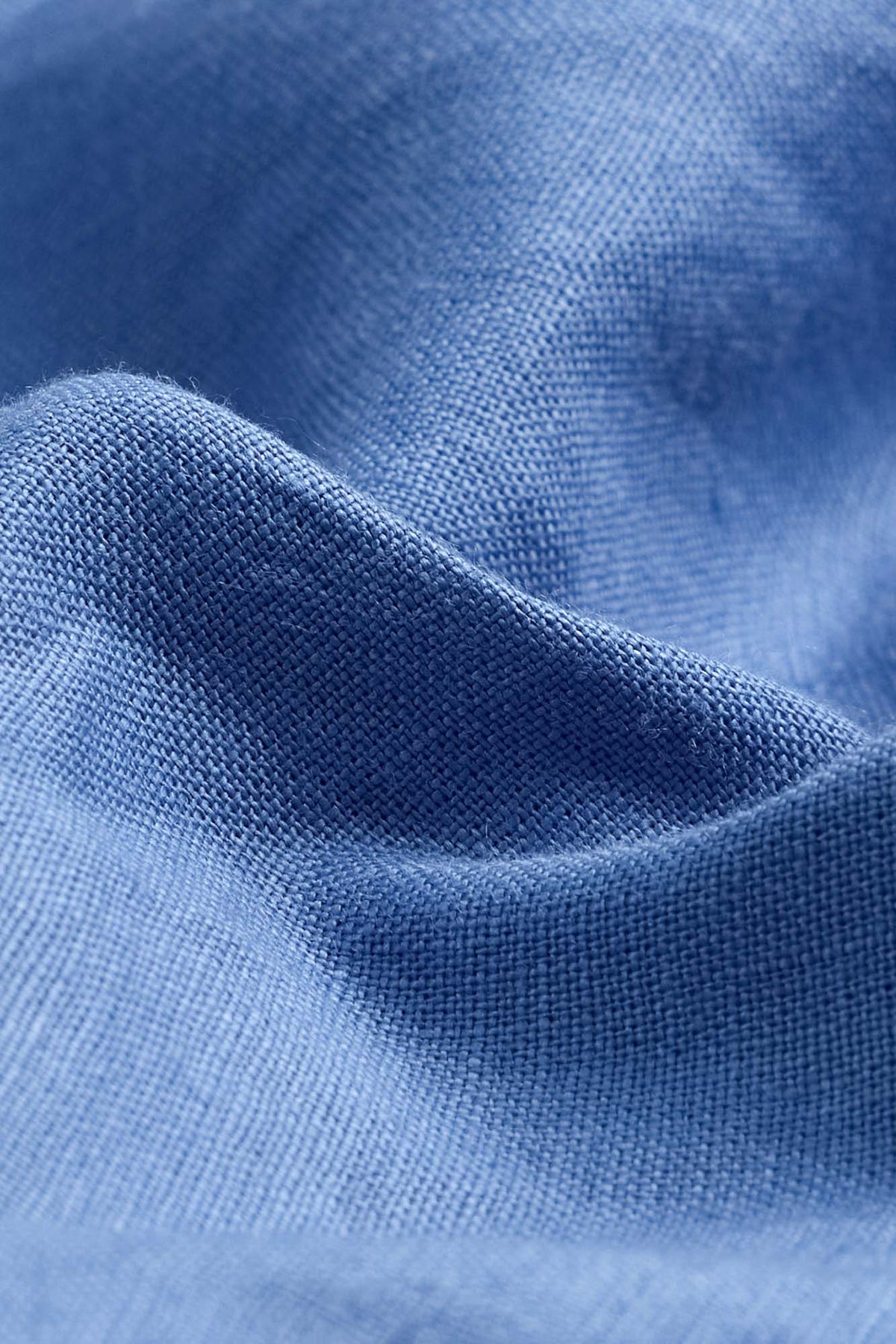 Sapphire Mist Pure Linen Shirt