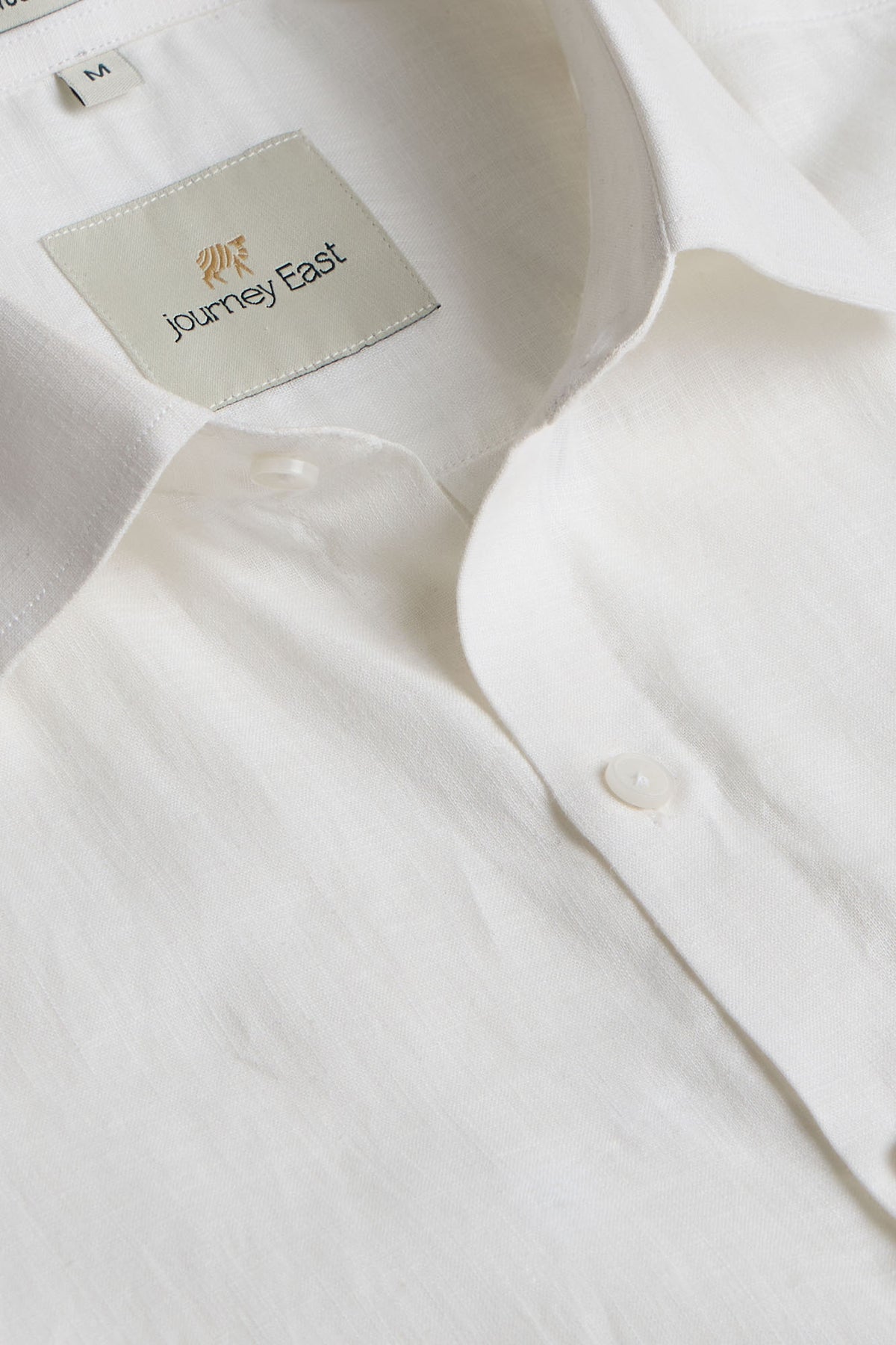 Ivory Coast White Linen Shirt