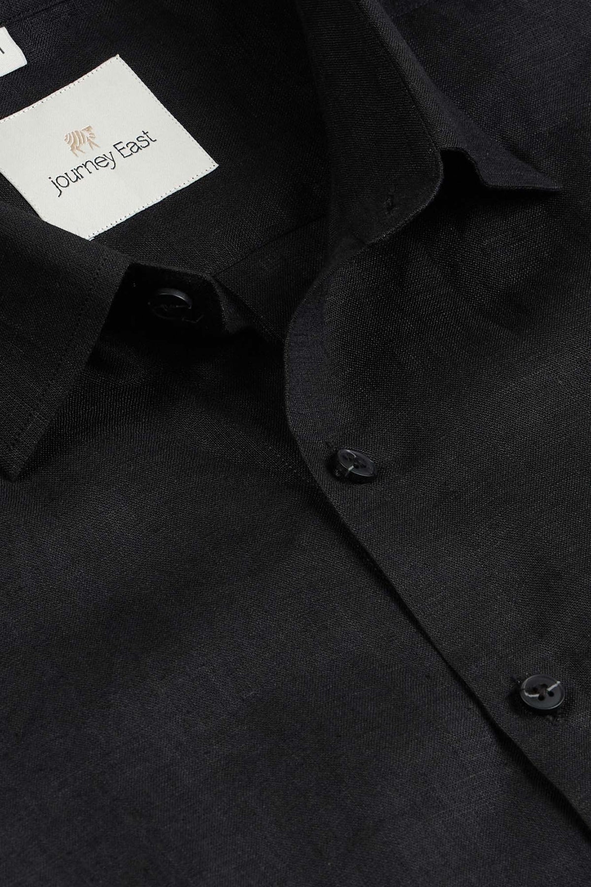 Celestial Dark Pure Linen Shirt