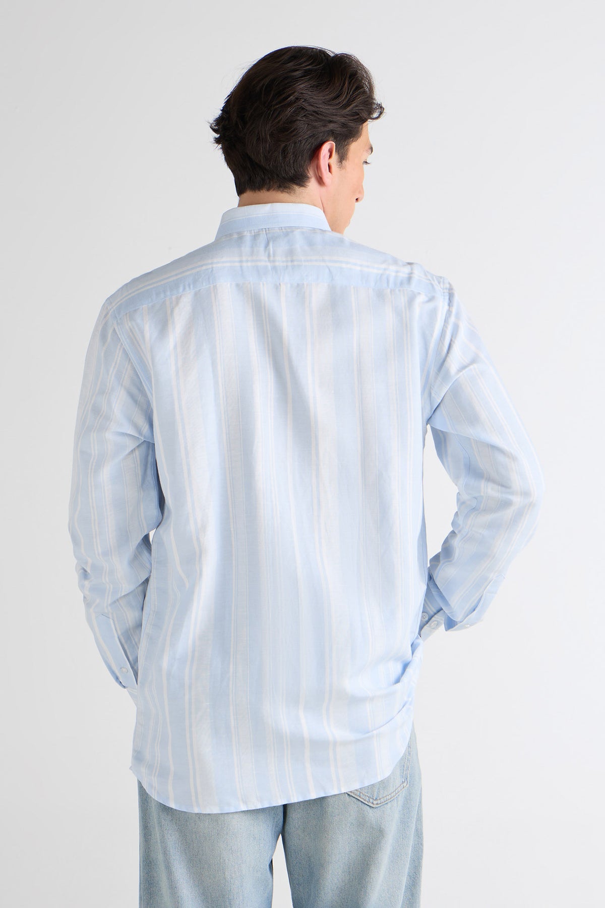 Skyline Stripes Linen Shirt