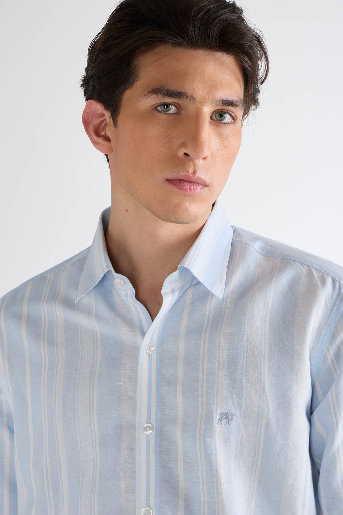 Skyline Stripes Linen Shirt