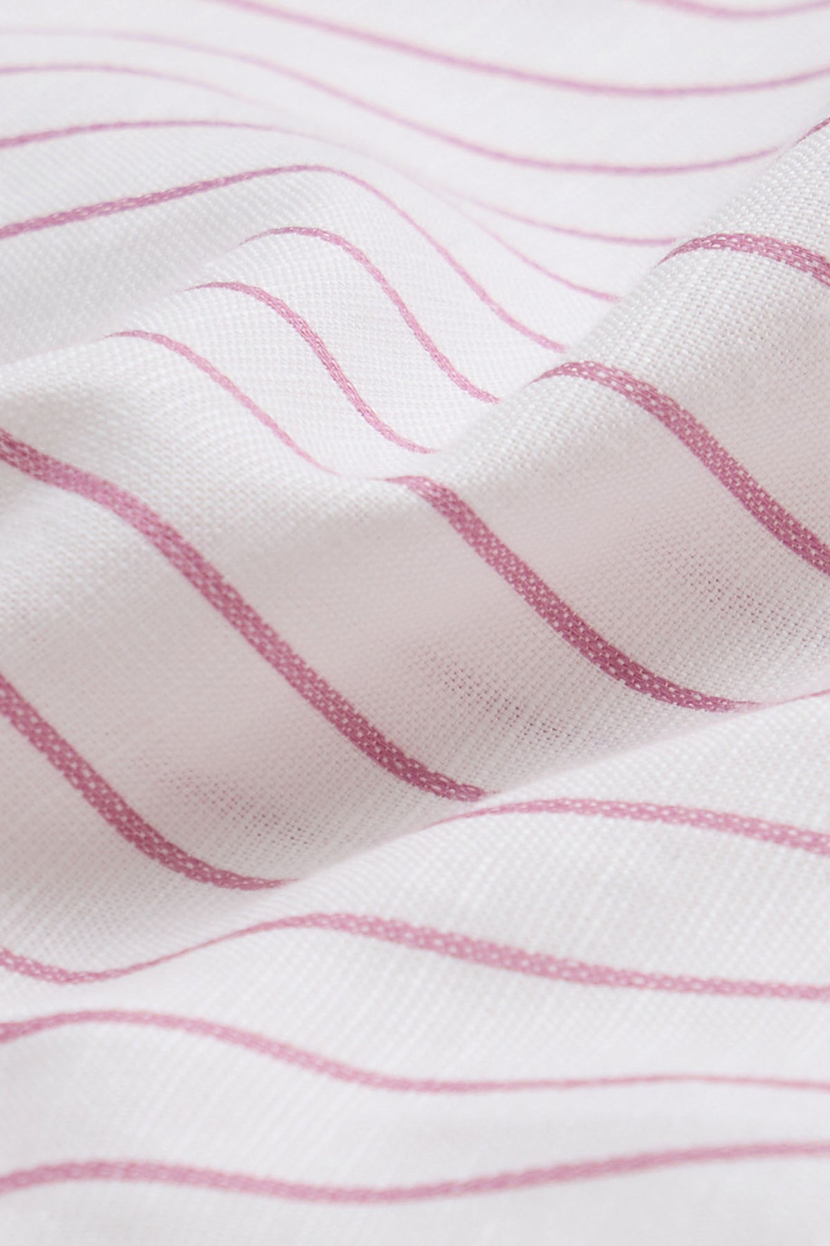Crimson Pinstripe Hemp Shirt
